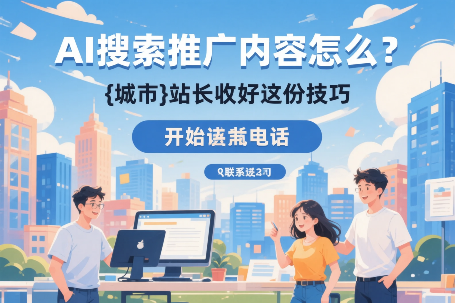 AI搜索推广内容怎么写？青海站长收好这份技巧