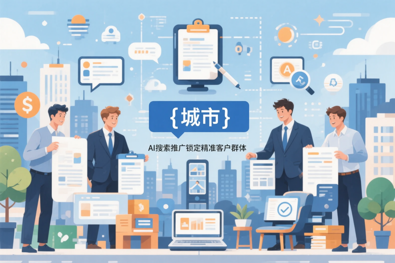 青海公司如何用AI搜索推广锁定精准客户群体