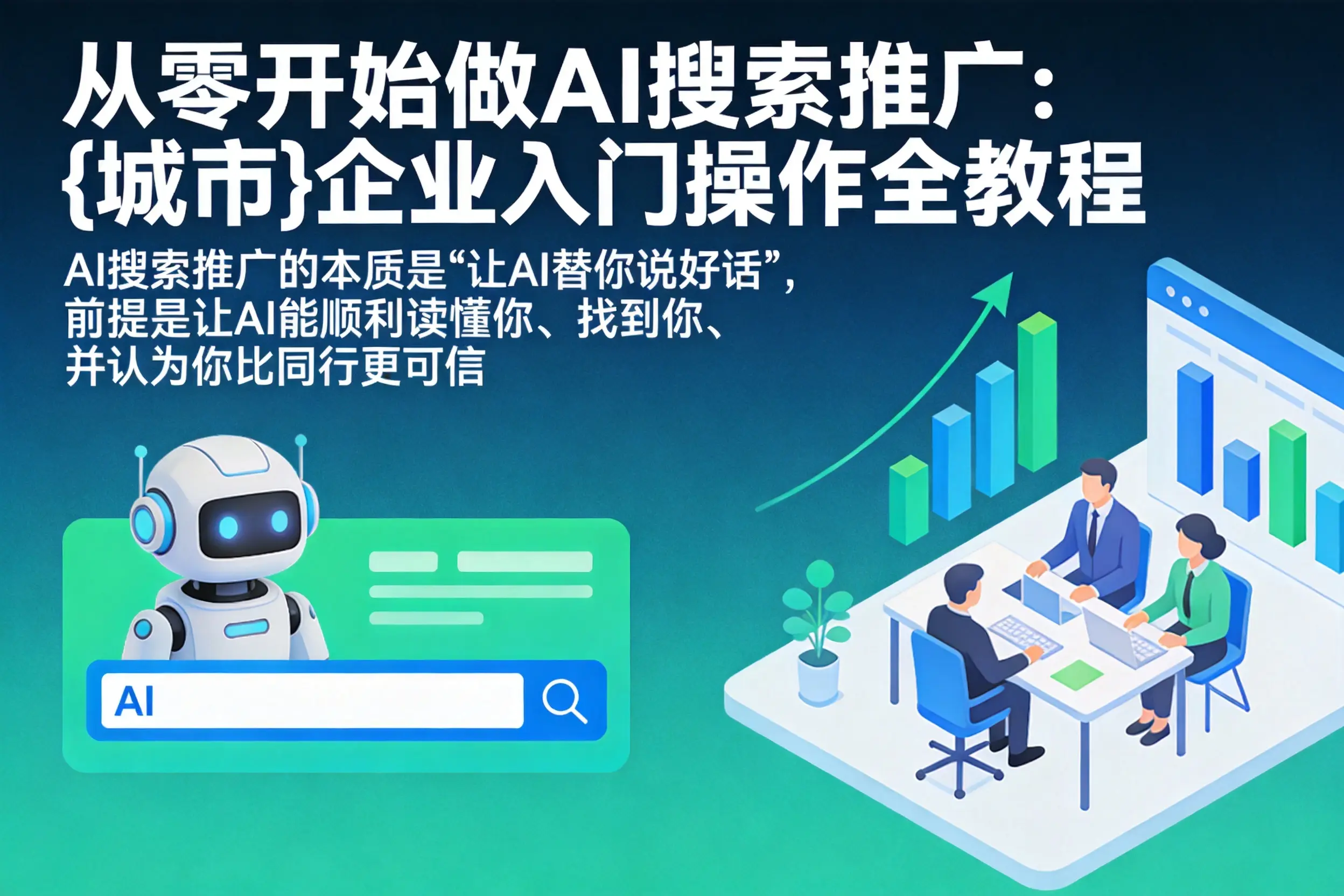 从零开始做AI搜索推广:青海企业入门操作全教程