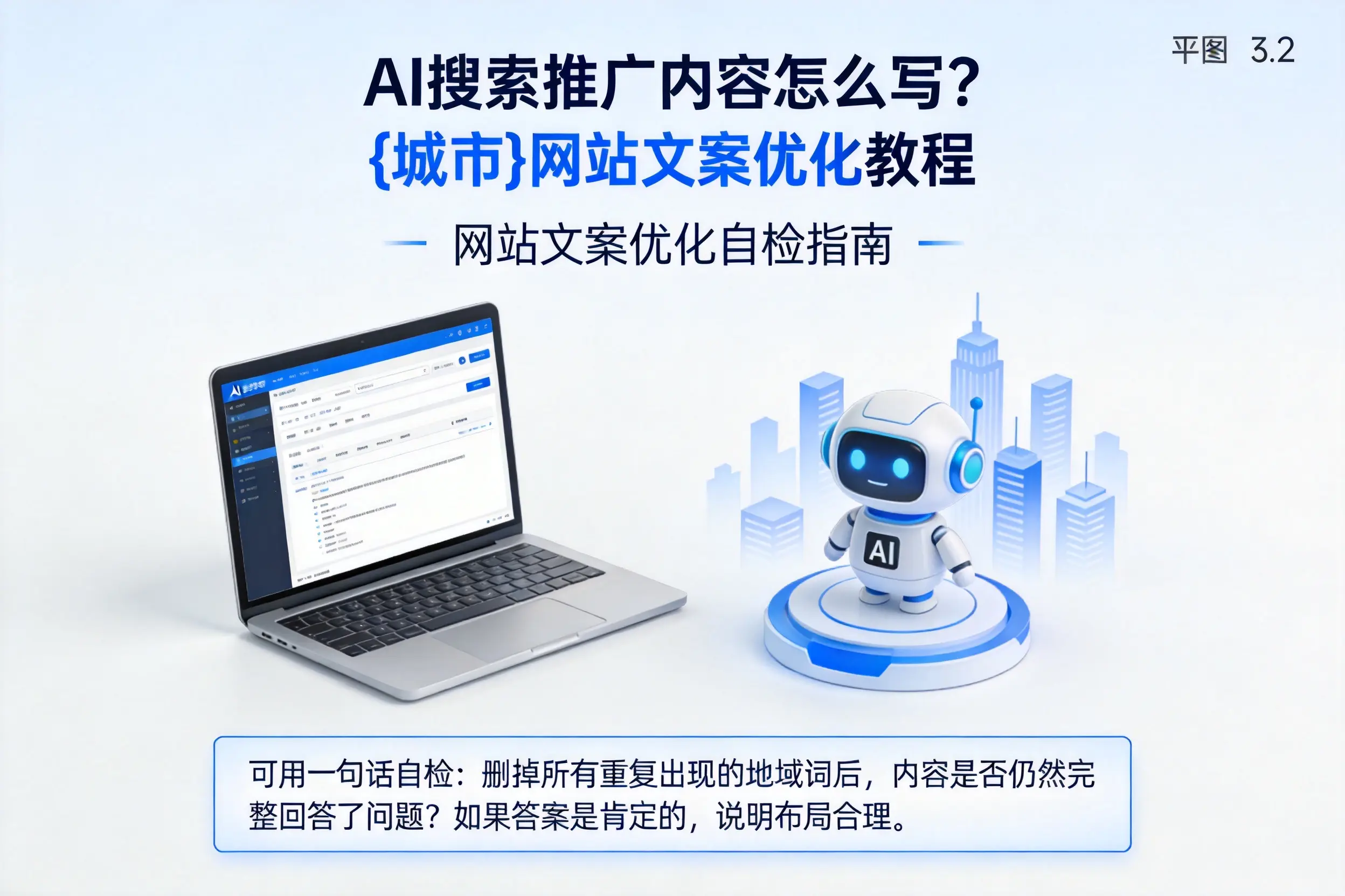 AI搜索推广内容怎么写？青海网站文案优化教程