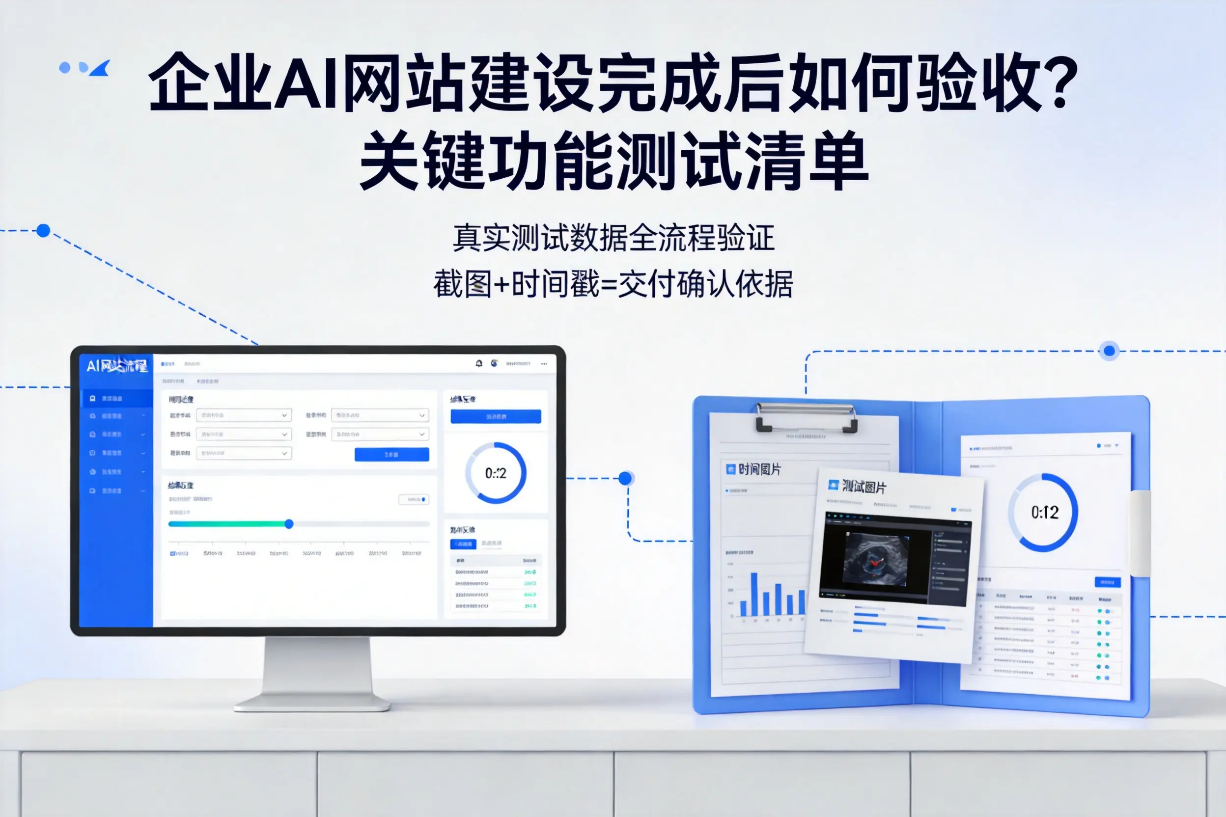 青海企业AI网站建设完成后如何验收?关键功能测试清单