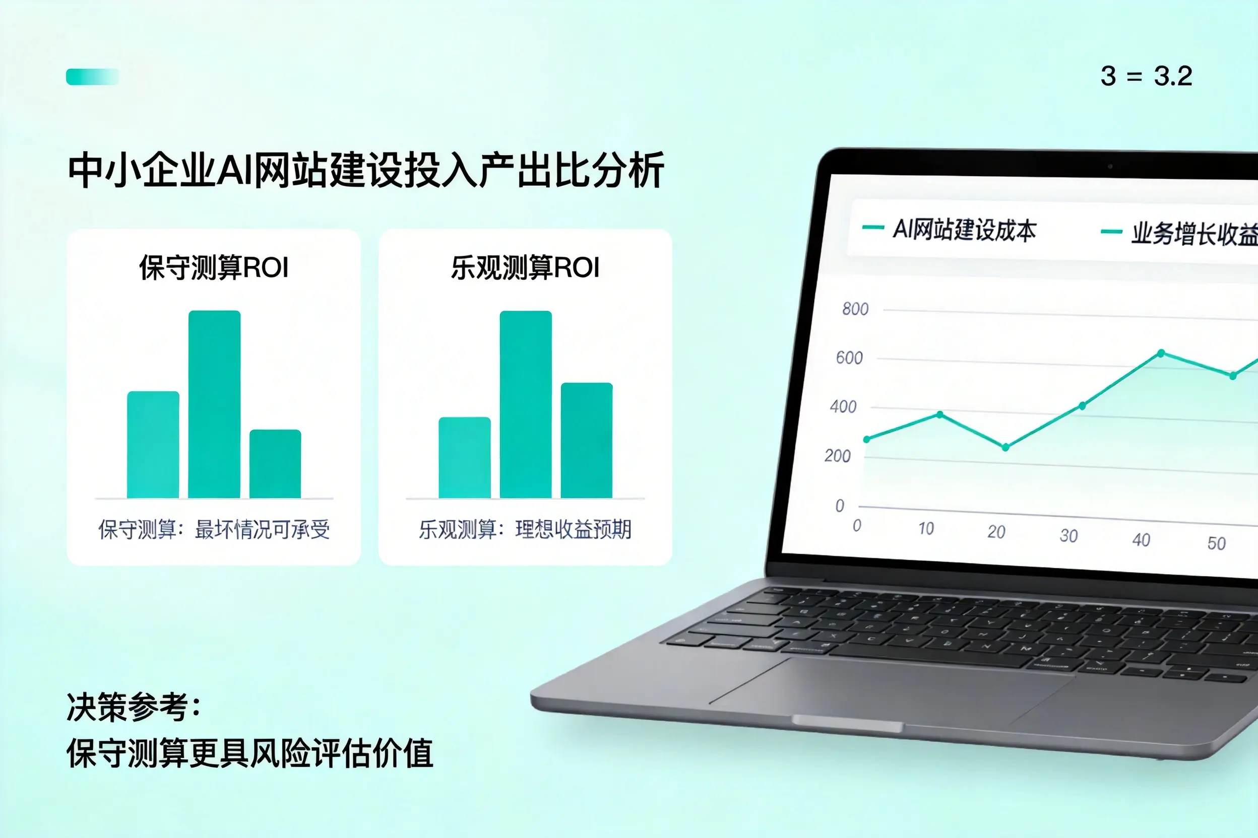 青海中小企业AI网站建设投入产出比怎么算？先看这份分析
