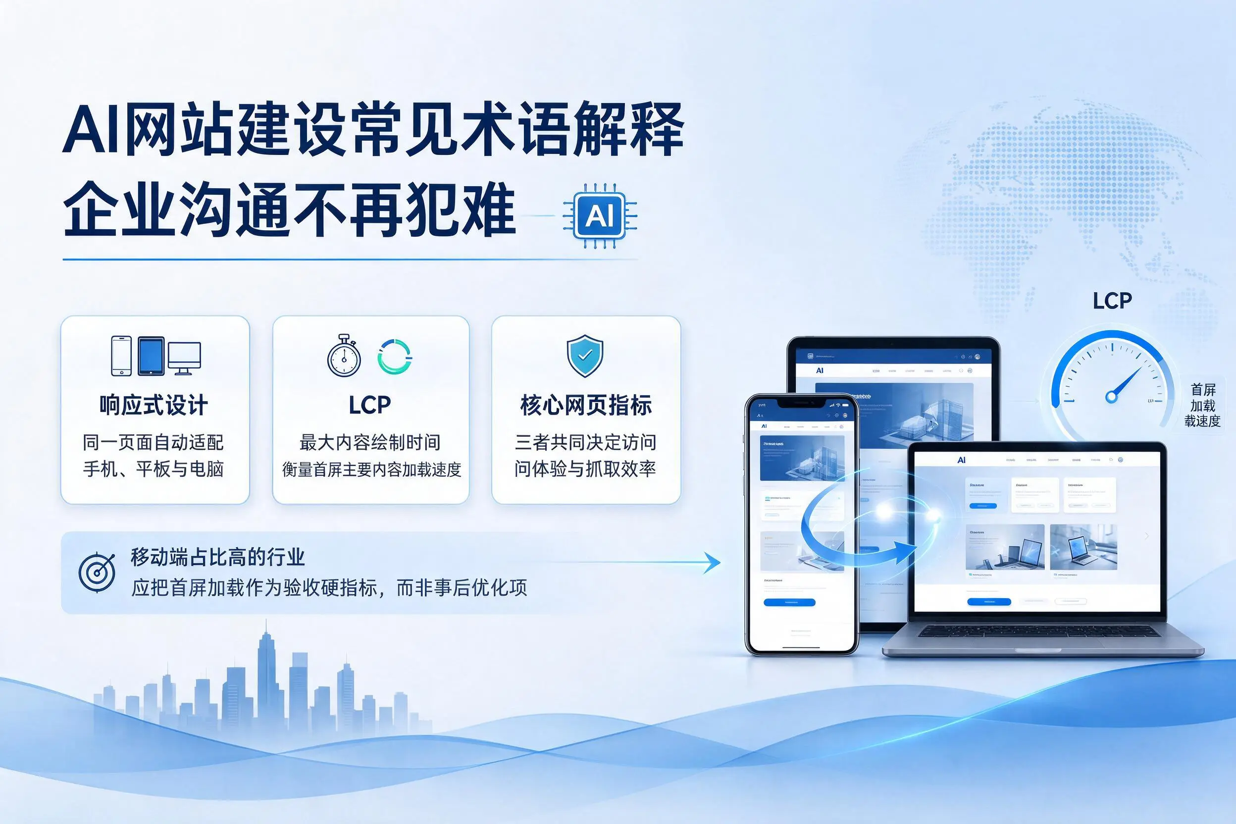 AI网站建设常见术语解释,青海企业沟通不再犯难
